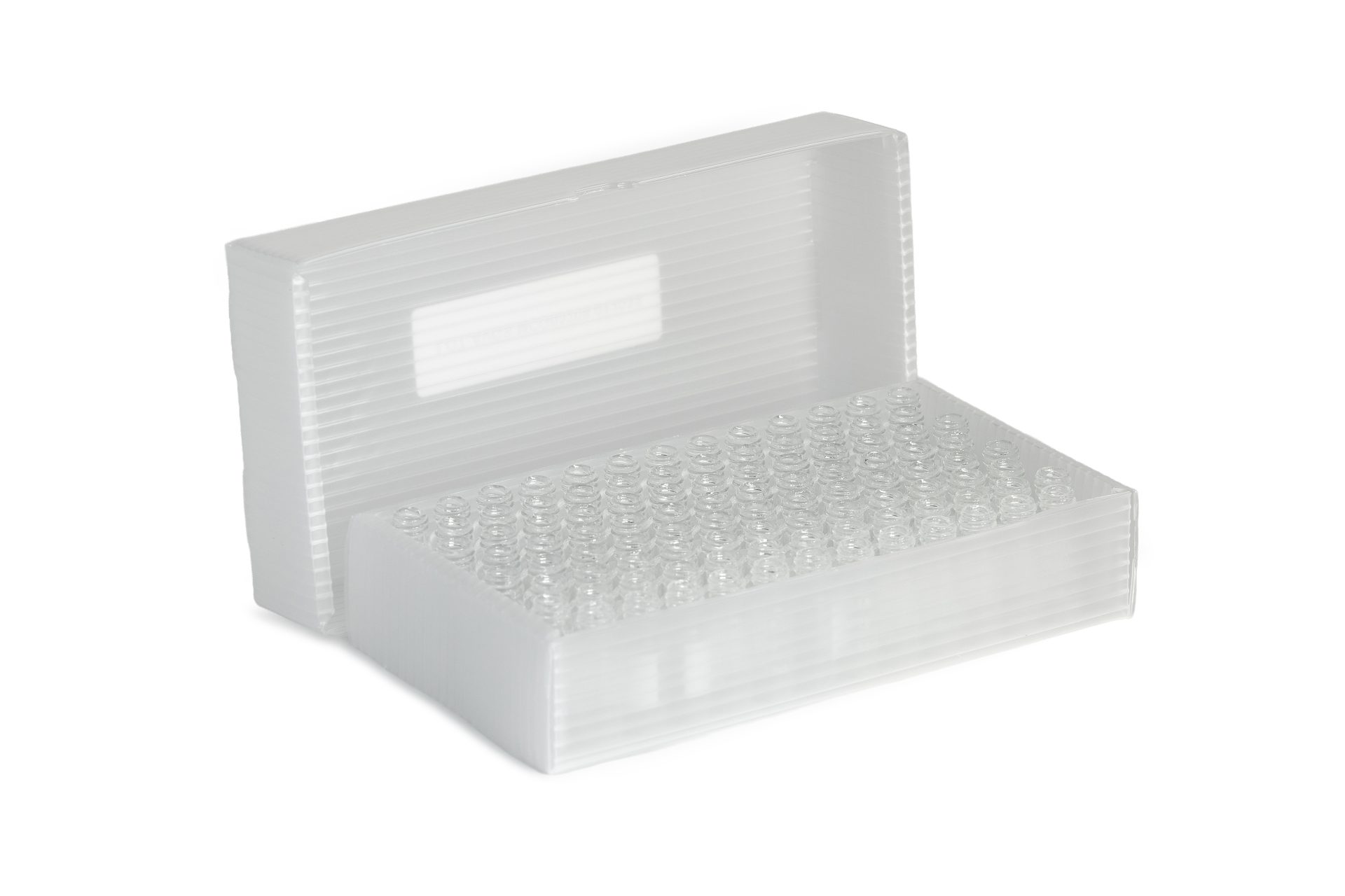 Виала 2 мл, прозрачное стекло, градуировка, резьба 8-425, 100 шт./уп.