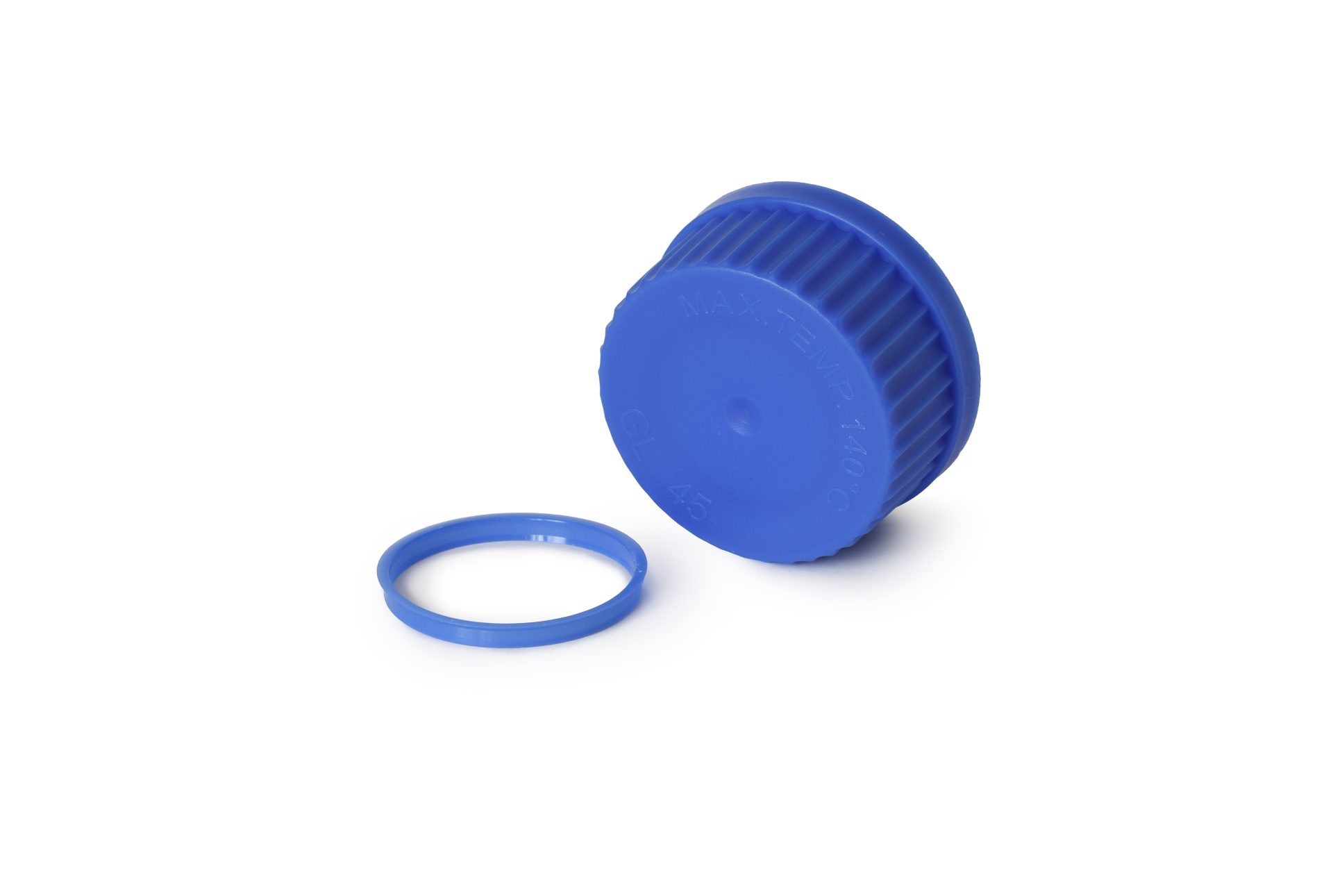 Крышка GL-45, синяя, ПП