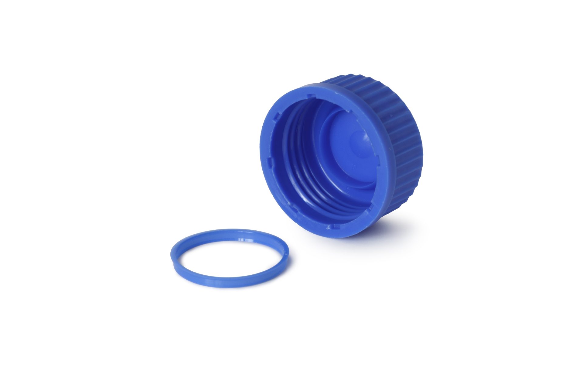 Крышка GL-45, синяя, ПП